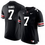 Men's Ohio State Buckeyes #7 Sevyn Banks Black Nike NCAA College Football Jersey Lightweight OVI5444PT